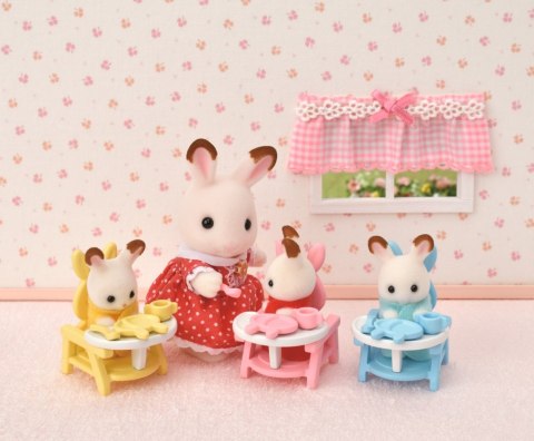 SYLVANIAN TROJACZKI KROLIKOW CZEK USZY 5532 WB6