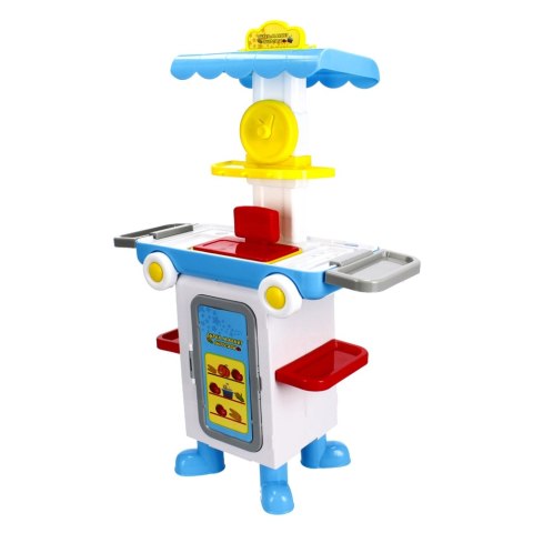 Supermarket z akcesoriami w walizce 2w1 Autobus MEGA CREATIVE 481629