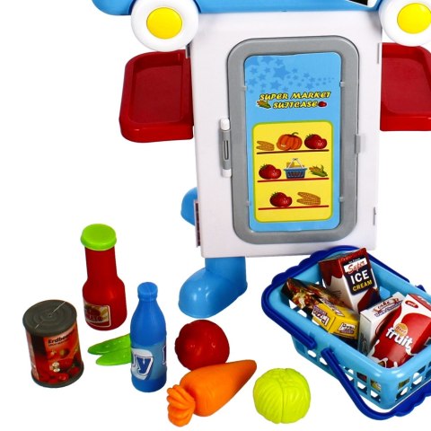 Supermarket z akcesoriami w walizce 2w1 Autobus MEGA CREATIVE 481629