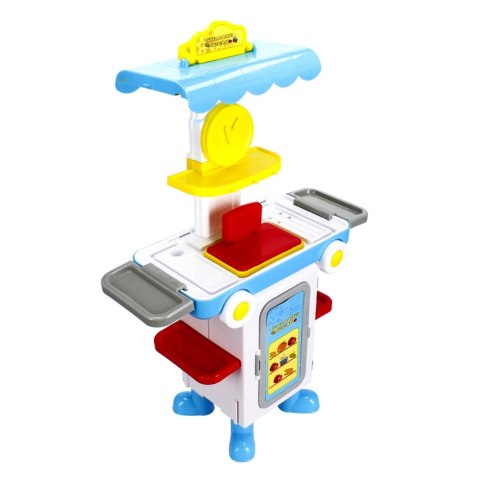 Supermarket z akcesoriami w walizce 2w1 Autobus MEGA CREATIVE 481629