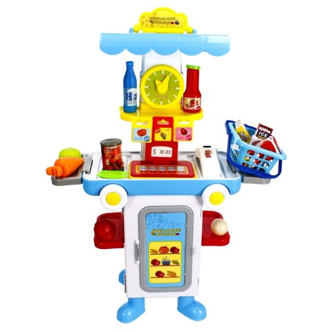 Supermarket z akcesoriami w walizce 2w1 Autobus MEGA CREATIVE 481629