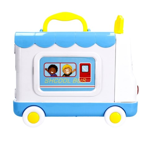 Supermarket z akcesoriami w walizce 2w1 Autobus MEGA CREATIVE 481629