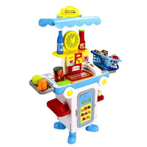 Supermarket z akcesoriami w walizce 2w1 Autobus MEGA CREATIVE 481629