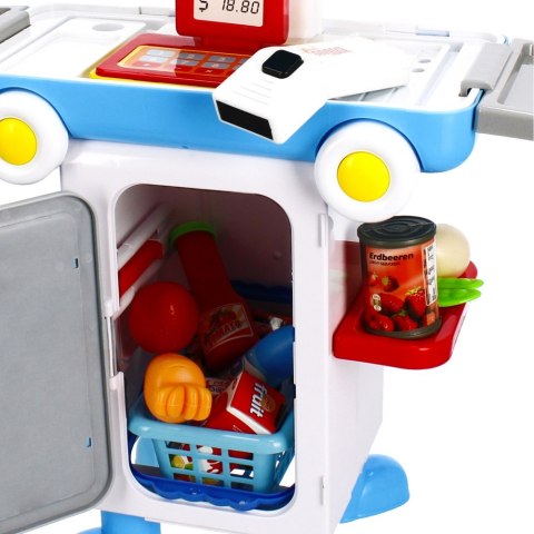 Supermarket z akcesoriami w walizce 2w1 Autobus MEGA CREATIVE 481629