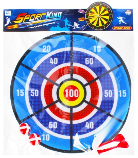 Tarcza z rzutkami/piłkami na rzep MEGA CREATIVE 481632