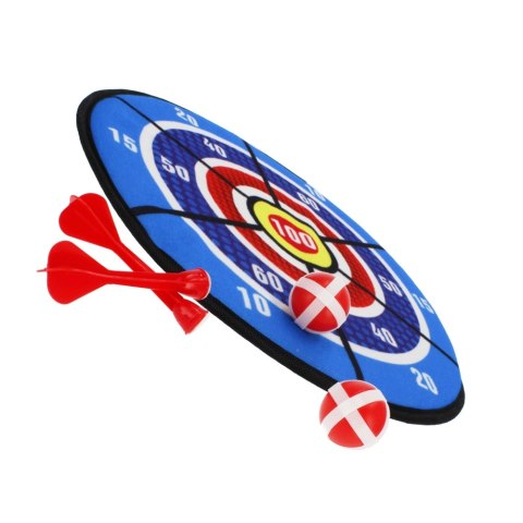 Tarcza z rzutkami/piłkami na rzep MEGA CREATIVE 481632