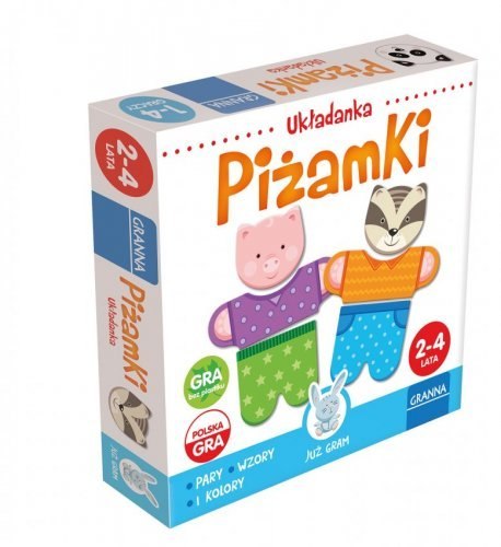 Układanka edukacyjna Piżamki GRANNA 3970