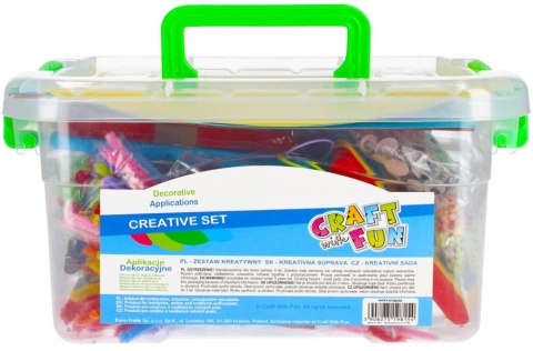 Zestaw kreatywny 2000 szt. Mix CRAFT WITH FUN 478656