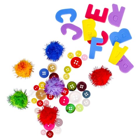 Zestaw kreatywny 2000 szt. Mix CRAFT WITH FUN 478656