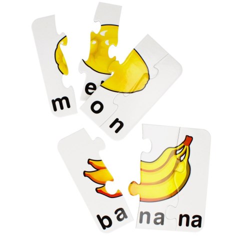 Gra edukacyjna Puzzle Owocki MEGA CREATIVE 482566