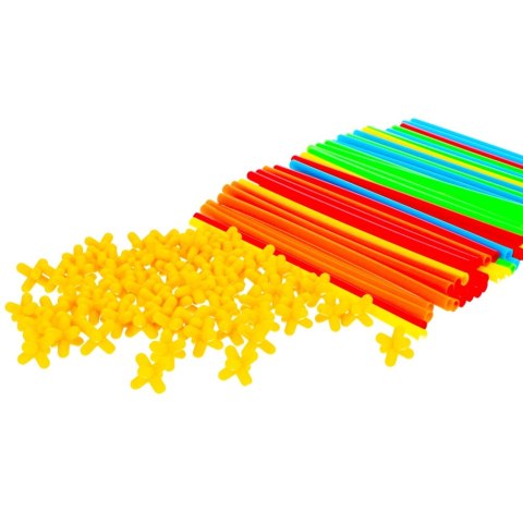 Klocki konstrukcyjne Słomki 100 elementów MEGA CREATIVE 483251