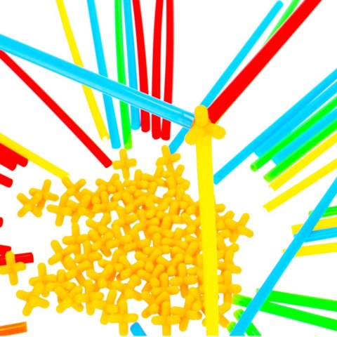 Klocki konstrukcyjne Słomki 100 elementów MEGA CREATIVE 483251