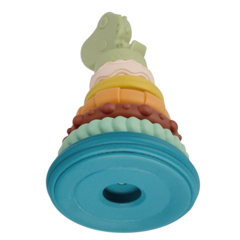 Piramidka edukacyjna pastelowa BAM BAM 482393