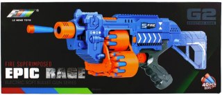 Pistolet na strzałki na baterie z akcesoriami MEGA CREATIVE 482849