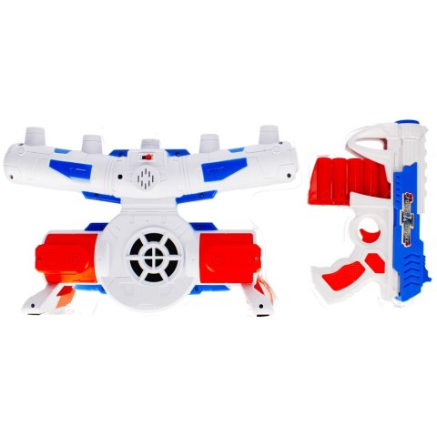Pistolet na strzałki na baterie z akcesoriami MEGA CREATIVE 482856
