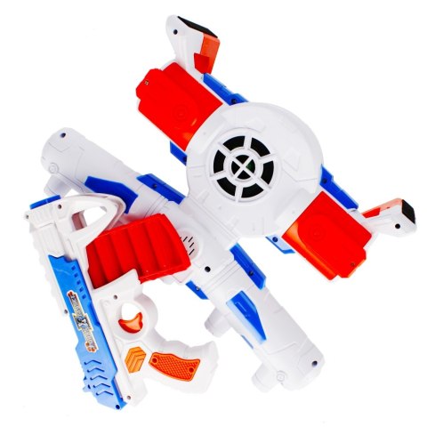 Pistolet na strzałki na baterie z akcesoriami MEGA CREATIVE 482856