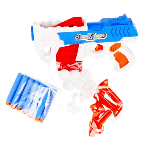 Pistolet na strzałki na baterie z akcesoriami MEGA CREATIVE 482856