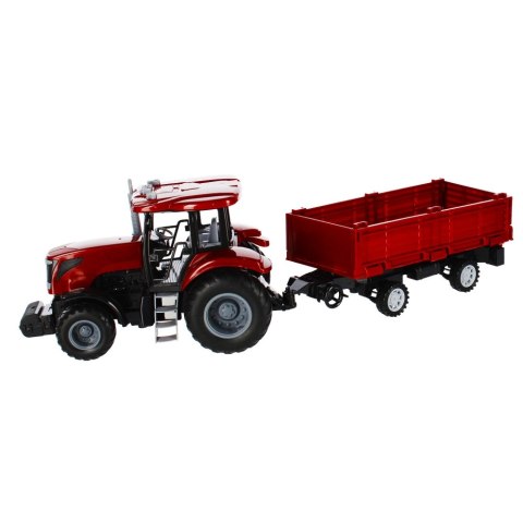 Traktor metaliczny z akcesoriami na baterię MEGA CREATIVE 482966