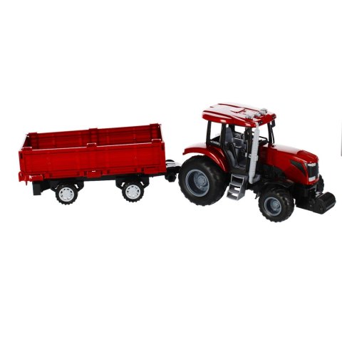 Traktor metaliczny z akcesoriami na baterię MEGA CREATIVE 482966