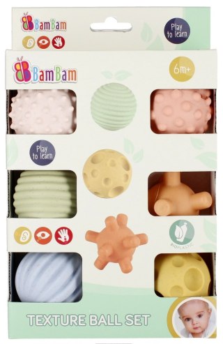 Zestaw kul sensorycznych 6 szt. BAM BAM 482394