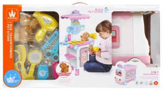 Zestaw piękności 2w1 Spa dla zwierząt auto MEGA CREATIVE 483206