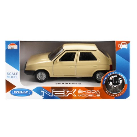 Auto osobowe metalowe 15x7x7 Skoda Nex Models WB DROMADER 130-02856