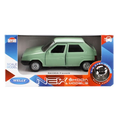 Auto osobowe metalowe 15x7x7 Skoda Nex Models WB DROMADER 130-02856