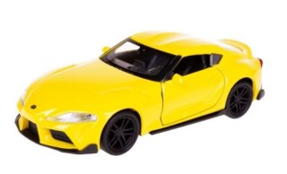 Auto osobowe metalowe 16x7x7 Toyota Supra Yellow DAFFI K-891