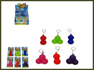 BRELOK SENSOR PUSH BUBBLE PLOP UP 9X14CM B/C