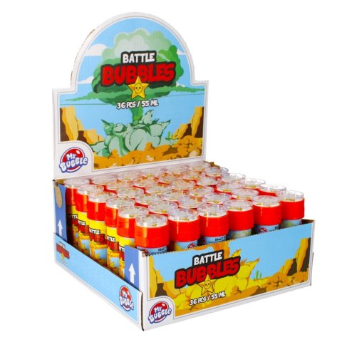Bańki mydlane 55 ml Battle Stars MY BUBBLE 486759
