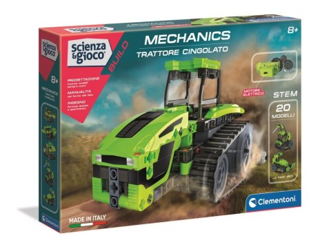 Clementoni Laboratorium mechaniki Ciągnik gąsienicowy 50689