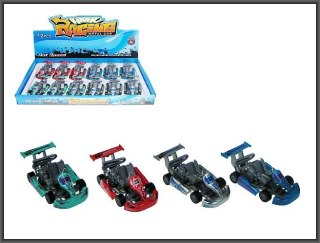Gokart 13cm 4-kolory