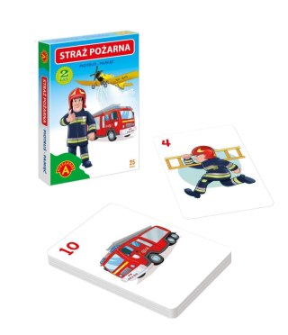 Karty do gry Piotruś & Memo Straż Pożarna PUD ALEXANDER 026115