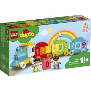 Klocki konstrukcyjne Pociąg z cyferkami Duplo LEGO 10954