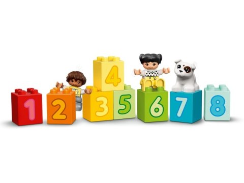Klocki konstrukcyjne Pociąg z cyferkami Duplo LEGO 10954