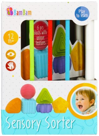 Klocki sensoryczne BAM BAM 491723