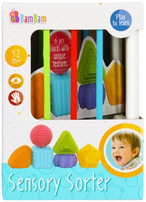 Klocki sensoryczne BAM BAM 491723