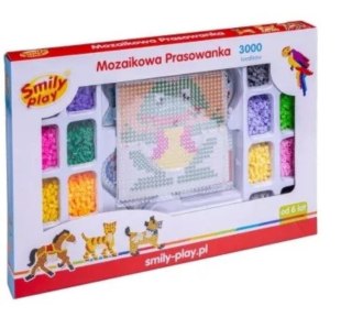 Koraliki do zgrzewania 3000el 39x27x4 mix wzorów SMILY PLAY SP83640