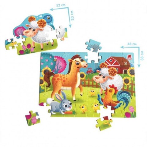 PUZZLE 15,48EL MAXI FARMA TUB KART
