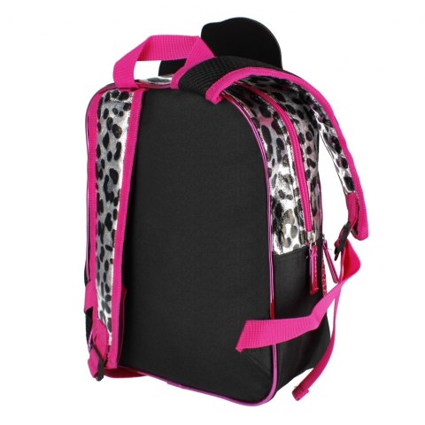 Plecak LOL cekinowy 1zamek 2kieszenie czarny BACKPACKL2