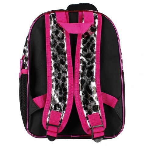 Plecak LOL cekinowy 1zamek 2kieszenie czarny BACKPACKL2