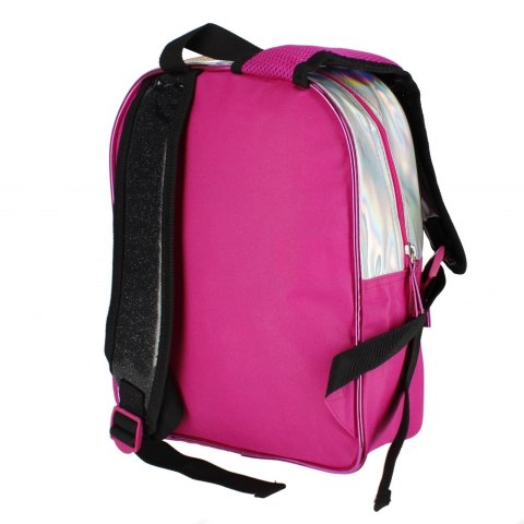 Plecak LOL fuksja 1zamek 2kieszenie brokat BACKPACK L