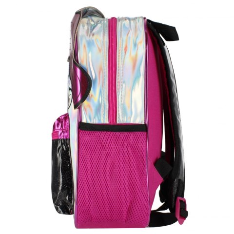 Plecak LOL fuksja 1zamek 2kieszenie brokat BACKPACK L