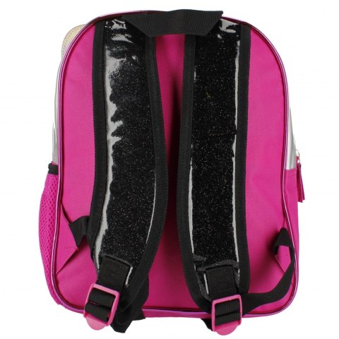 Plecak LOL fuksja 1zamek 2kieszenie brokat BACKPACK L