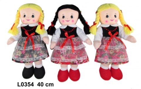 Pluszak Lalka 40 cm SUN-DAY L0354