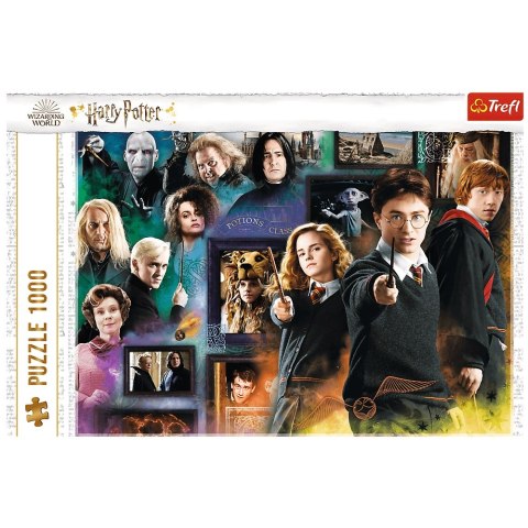 Puzzle 1000 elementów Świat Czarodziejów TREFL 10668
