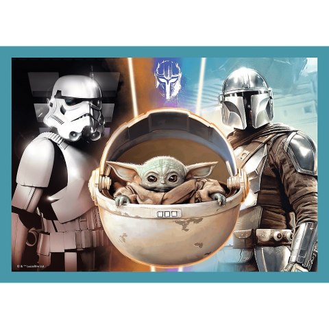 Puzzle 4W1 Mandalorian Star Wars PUD TREFL 34397