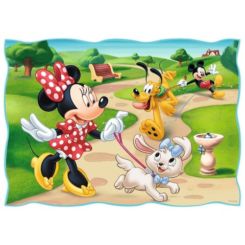 Puzzle 4w1 Fajny Dzień Mickiego TREFL 34604