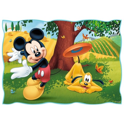 Puzzle 4w1 Fajny Dzień Mickiego TREFL 34604