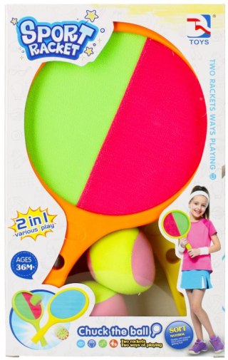 Rakietki do gry z akcesoriami MEGA CREATIVE 488929
